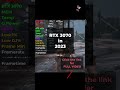 rtx 3070 tested in 12 games 2023 1080p