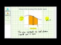 ex interpret the meaning of area under a function