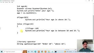 04 Java If else switch statements