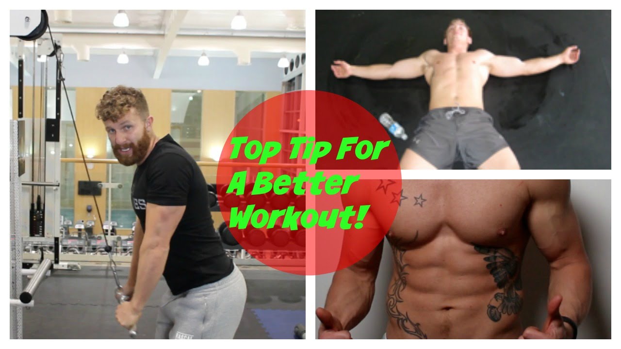 Top Tip For A Better Workout! - YouTube