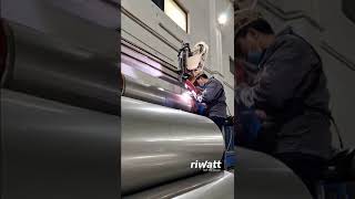 riwatt solar water heater factory production video