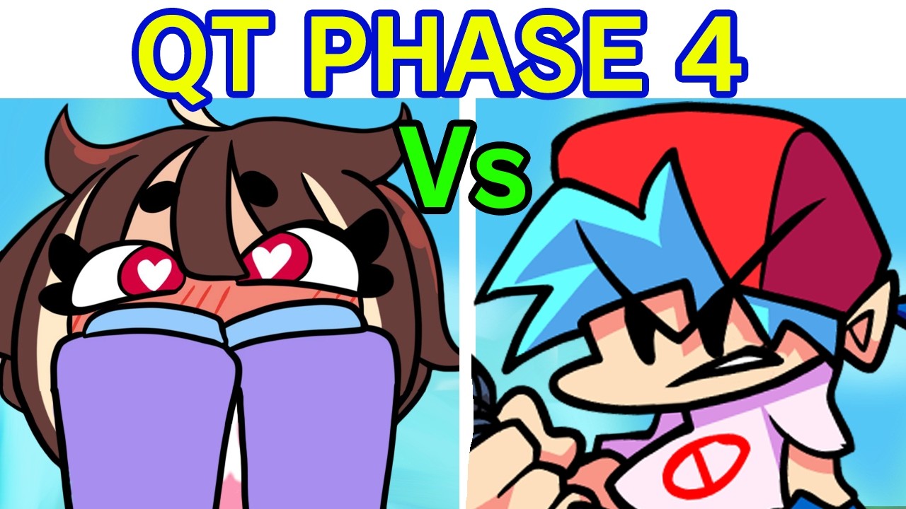 Friday Night Funkin Vs Qt Full Week Cutscenes Ending Acordes