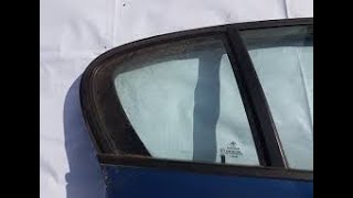 BMW E87 Rear Quarter Window Replacement