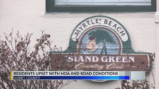 Horry County community fed up with poorly maintained roads despite reaching out to various HOAs