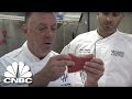 Tilman Puts Merrick Seafood's Fish Cuts To The Test | Billion Dollar Buyer | CNBC Prime