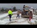 bartın da kar yollar buz pistine döndü kazalar peş peşe geldi