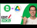 How to Edit Excel in Google Drive (Step By Step)