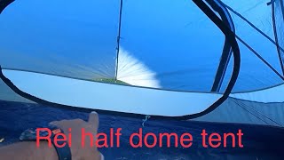 Rei half dome tent. Something to think about before you buy it. #tents #rei #camping