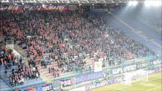 E: Wisła Kraków - Jagiellonia Białystok [Wisła fans]. 2017-02-25