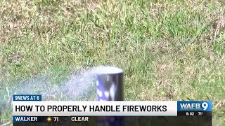 Officials remind public about fireworks safety