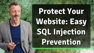 Protect Your Website: Easy SQL Injection Prevention