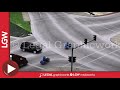 Motorcycle Car Accident Animation Recreation