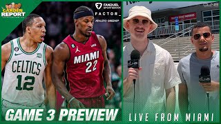 Who Should Celtics START in Game 3? | Game 3 PREVIEW From Miami!