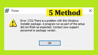 How To Fix Error 1722. There Was a Problem With This Windows Installer Package - Windows 10 / 8 / 7