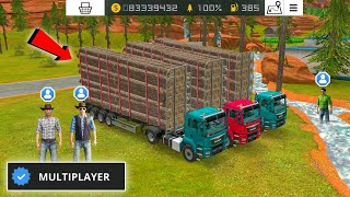 3 Multiplayer New Update \u0026 Forestry in Fs18 | Forestry | Fs18 Multiplayer | Timelapse |