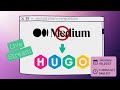 Move your blog from Medium to Hugo