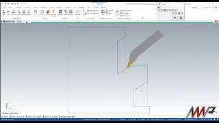 New B-Axis Contour Turning Toolpath