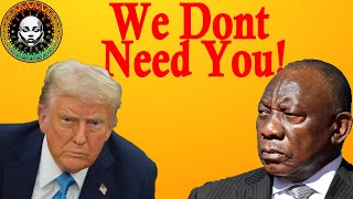 Trumps Foreign Aid Halting In South Africa