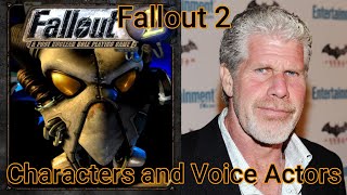Characters and Voice Actors - Fallout 2