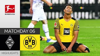 Borussia M'gladbach - Borussia Dortmund 1-0 | Highlights | Matchday 6 – Bundesliga 2021/22