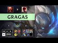 Gragas Jungle vs Lee Sin: Dominating - KR Challenger Patch 14.15