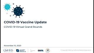 Virtual Grand Rounds: COVID-19 Vaccine Update
