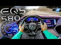 NEW! Mercedes EQS 580 | Fast Autobahn Range⚡️🔋 | by Automann in 4K