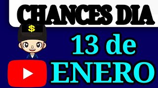 Resultado Chances del Día Lunes 13 de Enero de 2025