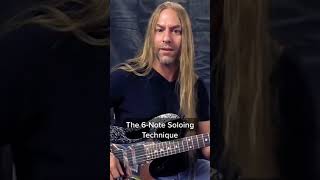 The 6 Note Soloing Technique  | Steve Stine Guitar Tutorial | #shorts