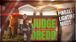 New Pinball Machine LED Mods 'N More - Bally Judge Dredd Pt.2/2