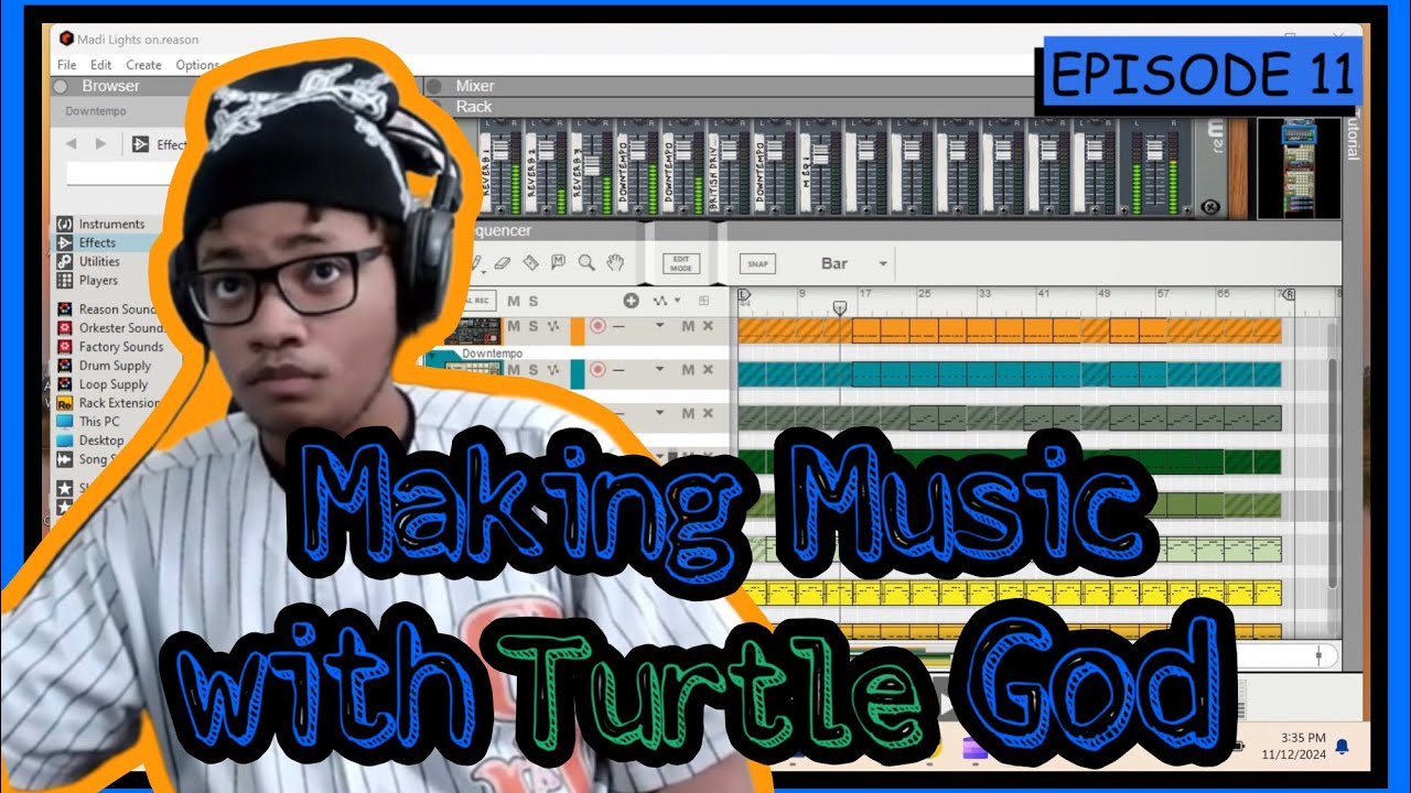 Making Music W Turtle God Ep 11 Youtube