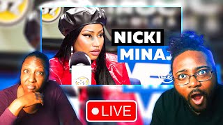 🤣 FLEX MUST BE STOPPED! Nicki Minaj x Funk Flex Interview LIVE REACTION!