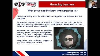 TKT Mod 3 Unit 31 Grouping Learners Part 1  Teacher's Course