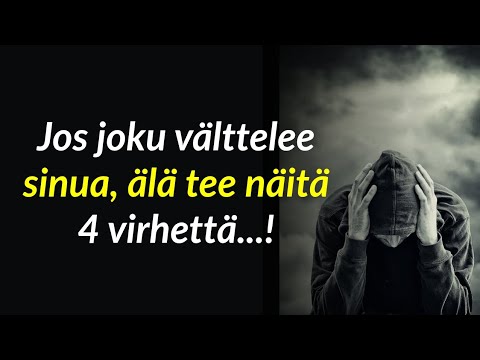 Jos Joku Välttelee Sinua älä Tee Näitä 4 Virhettä Youtube