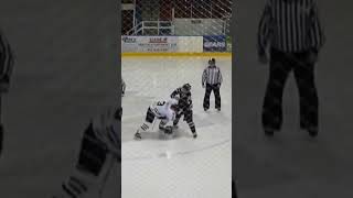 MJHL Travis Cech Dauphin Kings fight 2 2009/2010