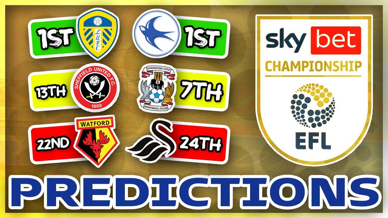 Championship Predictions 24 25 Youtube