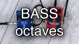 Bass Octave Deluxe vs Sub 'n' up - on bass