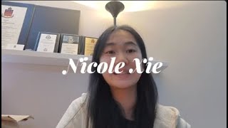 Prix du Pèlerinage de Vimy 2023 - Vidéo de présentation personnelle - Nicole Xie