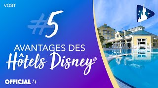 Disneyland Paris - Découvrez les 5 avantages des Hôtels Disney ! 🛎️✨