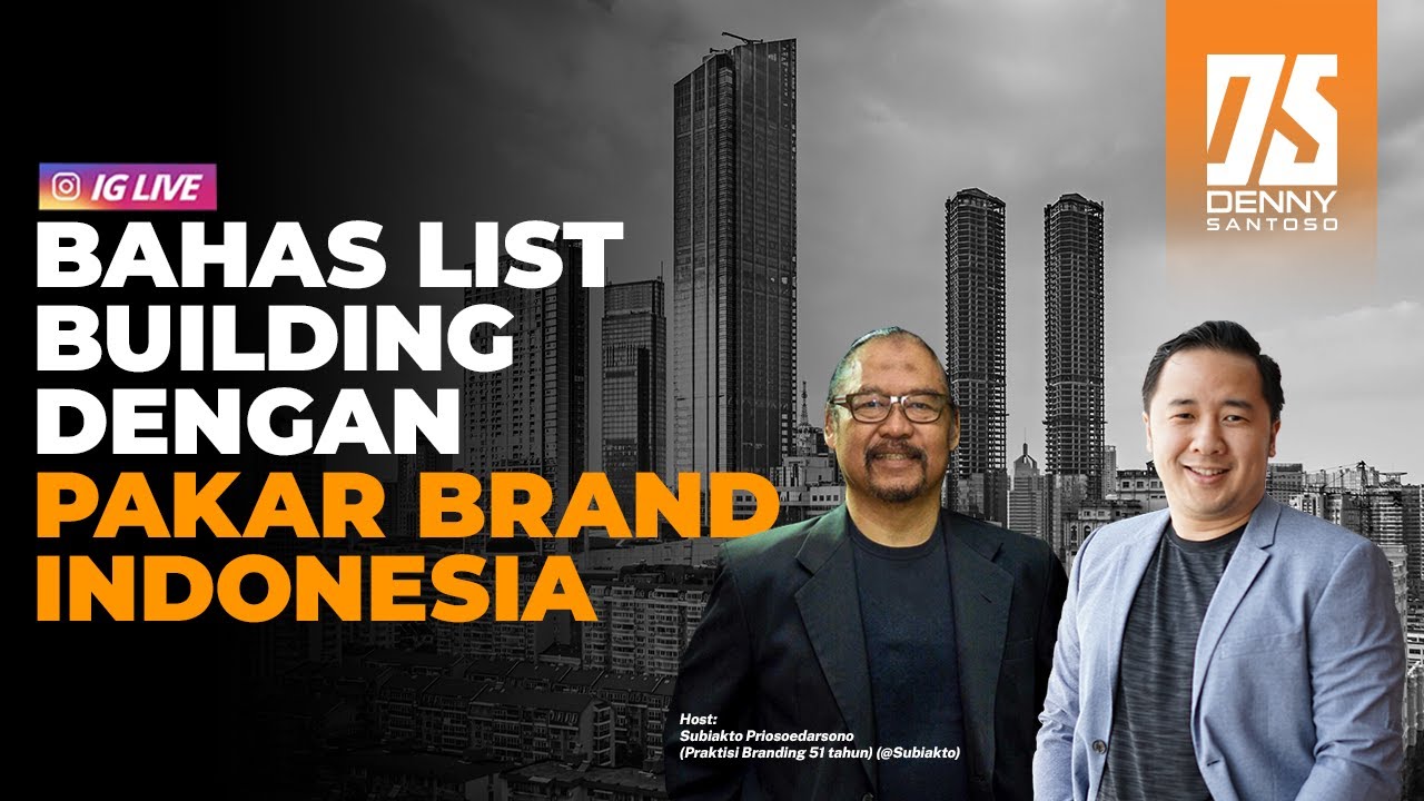 Bahas List Building Dengan Pakar Brand Indonesia - YouTube