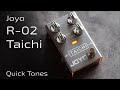 JOYO R-02 TAICHI | Quick DUMBLED Tones (no talk)