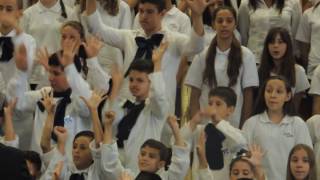 Himno Nacional (Coro Nacional de Niños del Sodre y Escuela Nro 197)