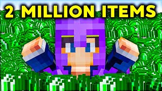 THIS FARM GIVES 2,211,840 ITEMS in Minecraft Hardcore (Hindi)