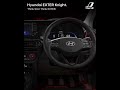 Elevate your driving experience with the Hyundai EXTER Knight.....#shorts #trending #short