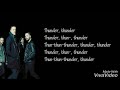Thunder Lyrics - Imagine Dragons