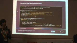 Web API Mashups in a Python Application