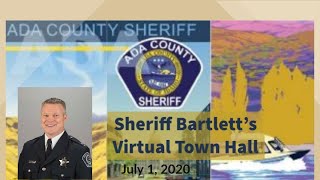 Sheriff Bartlett's Virtual Town Hall