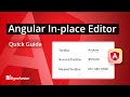Angular In-place Editor: The Ultimate Feature Walkthrough