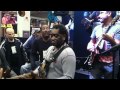 Rick Marcel plays Carvin SH545 Double Cutaway at NAMM 2012