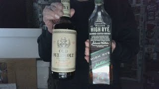 Old Overholt 86 Proof 3 Year vs. Johnnie Walker High Rye